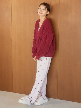 Patterned Knit Cardigan