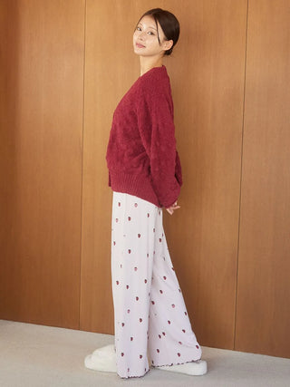 Patterned Knit Cardigan