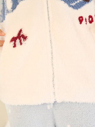 [HOLIDAY] Skiing Bear Jaquard Cardigan