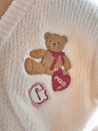 Baby Moco Teddy Bear Sagara Cardigan