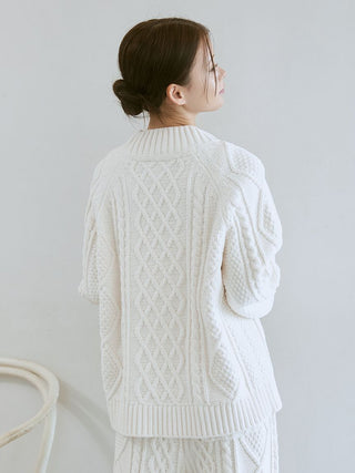 Souffle Aran Pullover