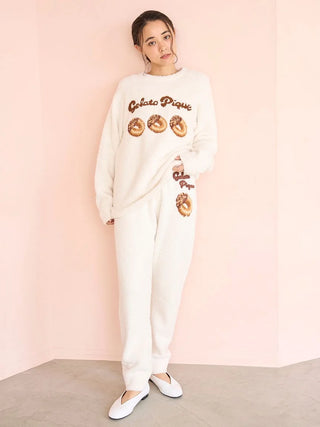 Donut Jacquard Pullover