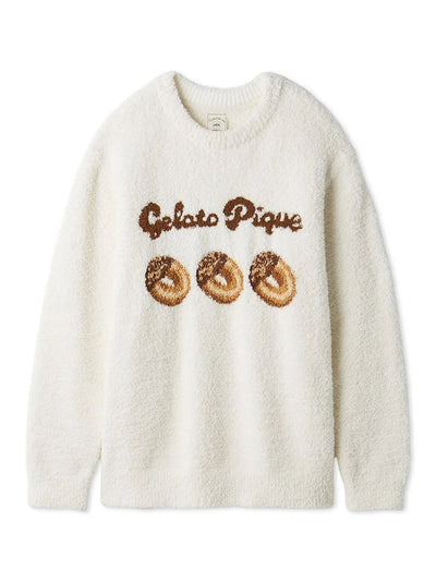 Donut Jacquard Pullover gelato pique