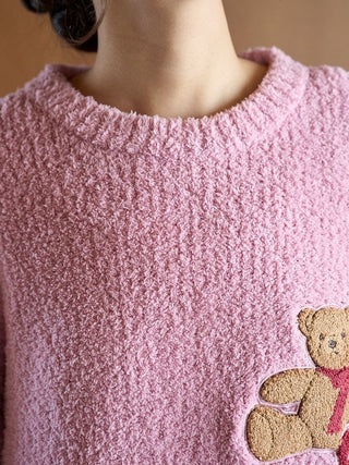 Baby Moco Teddy Bear Sagara Pullover & Shorts Set