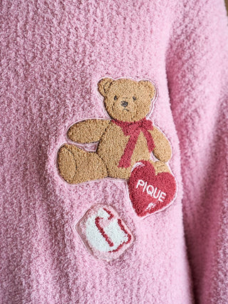 Baby Moco Teddy Bear Sagara Pullover & Shorts Set