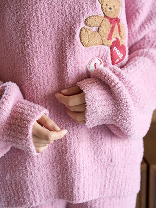 Baby Moco Teddy Bear Sagara Pullover & Shorts Set