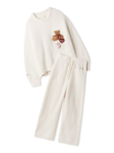 Baby Moco Teddy Bear Sagara Pullover & Pants Set gelato pique