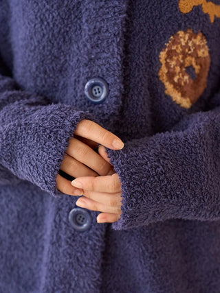 Donut Jacquard Cardigan