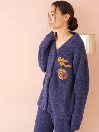 Donut Jacquard Cardigan