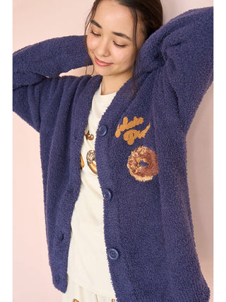 Donut Jacquard Cardigan