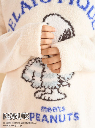 [PEANUTS] Original Art Jacquard Pullover & Shorts Set