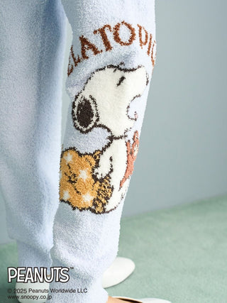[PEANUTS] Original Art Jacquard Pullover & Pants Set