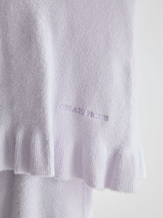 Smoothie Flowery Ribbed Frill Pullover