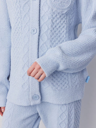 [Valentine] Airy Moco Aran Cardigan