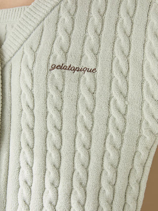 Spring Airy Moco Aran Cardigan