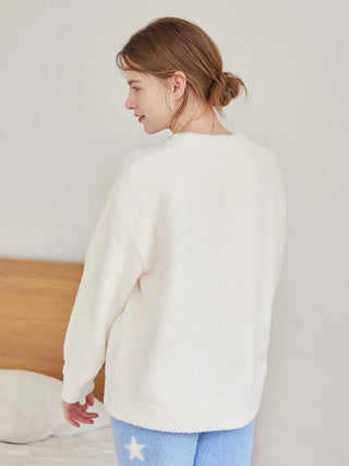 Scarf Dog Jacquard Pullover