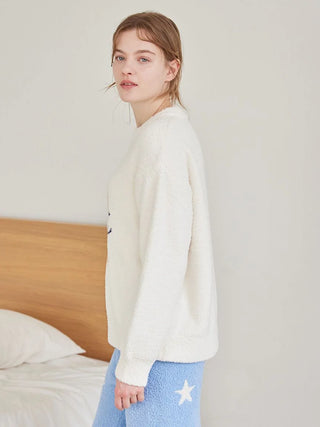 Scarf Dog Jacquard Pullover