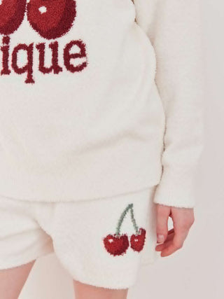Baby Moco Cherry Jacquard Pullover