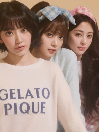 Logo Pullover & Gingham Shorts Set