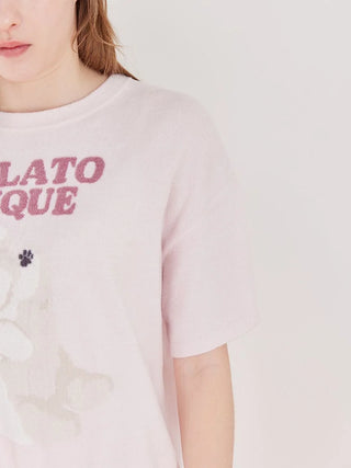 Roll Over Dog Jacquard Pullover