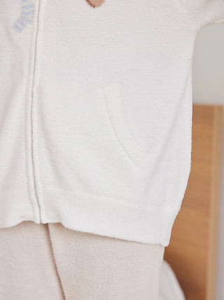 Airy Moco Laundry Animals Jacquard Hoodie