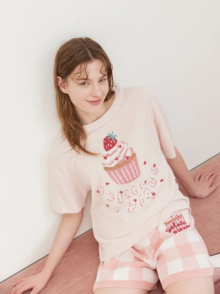 Airy Moco Movie Night Jacquard Pullover