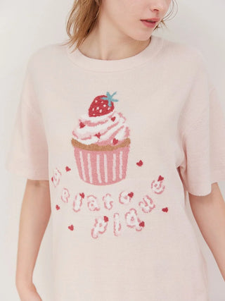 Airy Moco Movie Night Jacquard Pullover