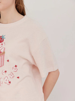 Airy Moco Movie Night Jacquard Pullover