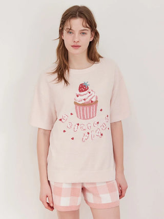 Airy Moco Movie Night Jacquard Pullover