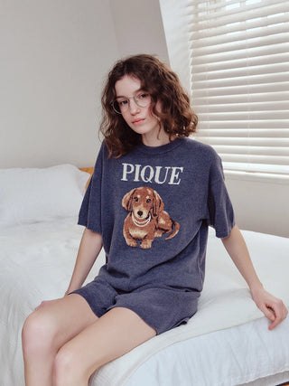 Fashionable Cats & Dogs Jacquard Smoothie Pullover