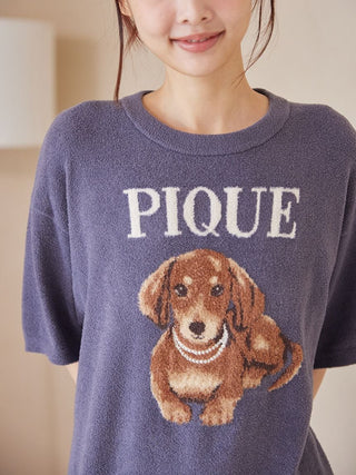 Fashionable Cats & Dogs Jacquard Smoothie Pullover