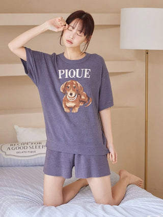 Fashionable Cats & Dogs Jacquard Smoothie Pullover