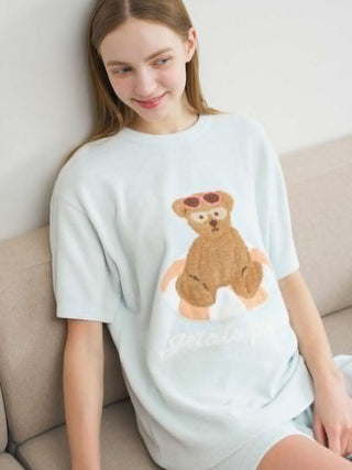Summer Bear Jacquard Pullover