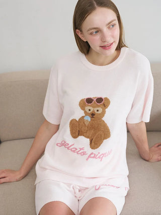 Summer Bear Jacquard Pullover