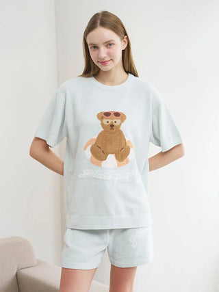 Summer Bear Jacquard Pullover