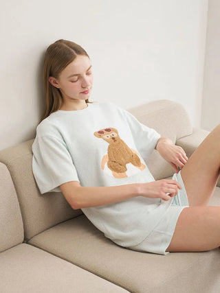 Summer Bear Jacquard Pullover