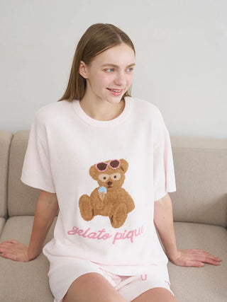 Summer Bear Jacquard Pullover