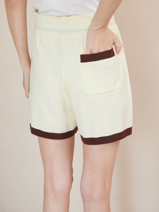 Smoothie Pudding Jacquard Pullover & Shorts Set