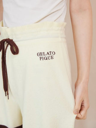 Smoothie Pudding Jacquard Pullover & Shorts Set