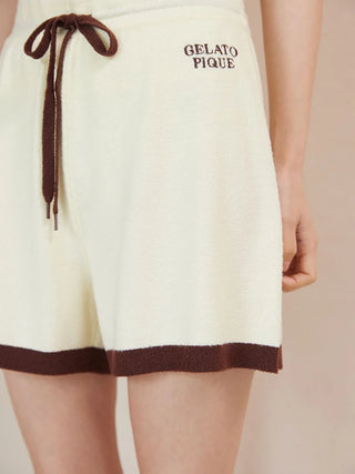 Smoothie Pudding Jacquard Pullover & Shorts Set