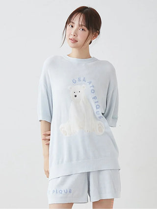 Cool Smoothie Lite Sea Animals Jacquard Pullover