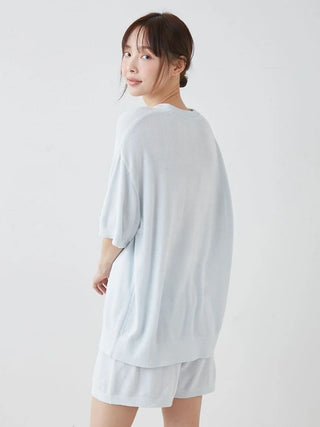 Cool Smoothie Lite Sea Animals Jacquard Pullover