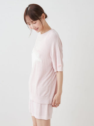 Cool Smoothie Lite Sea Animals Jacquard Pullover