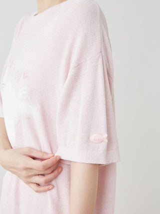 Cool Smoothie Lite Sea Animals Jacquard Pullover