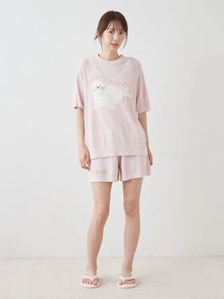 Cool Smoothie Lite Sea Animals Jacquard Pullover