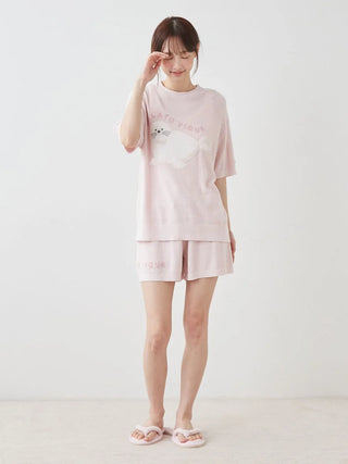 Cool Smoothie Lite Sea Animals Jacquard Pullover