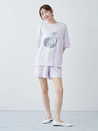 Cool Smoothie Lite Sea Animals Jacquard Pullover