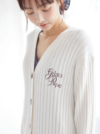 Smoothie & Airy Moco Ribbed Cardigan