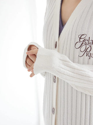 Smoothie & Airy Moco Ribbed Cardigan
