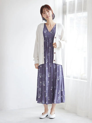 Smoothie & Airy Moco Ribbed Cardigan